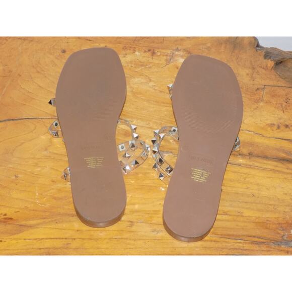 Steve Madden womens size 8.5 Skylar Square toe slip on flats - Picture 2 of 2